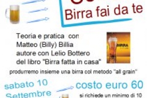 Corso Birra fai da te a Cuneo