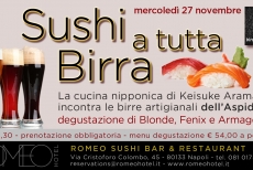 SUSHI E BIRRA ARTIGIANALE