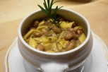 La pasta e fagioli con l’oca