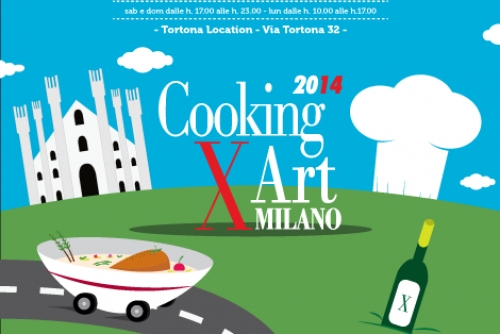 VI ASPETTIAMO A COOKING FOR ART 2014! A Milano in via Tortona 32.