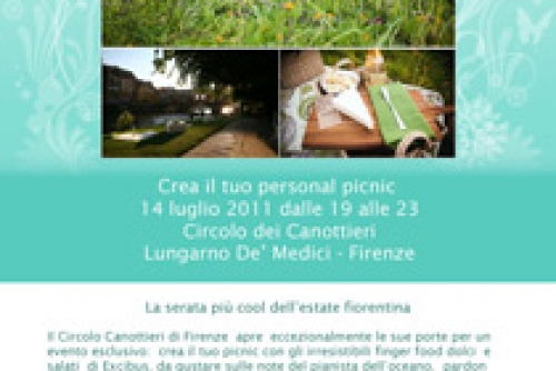 picnic in riva all&#039;arno, 14 luglio