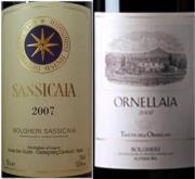 Sassicaia @ Ornellaia a I CINQUE SENSI