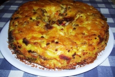 La crostata di tagliolini