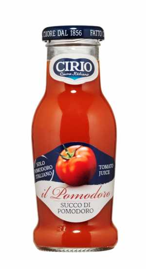 Il succo di pomodoro Cirio arriva nei bar