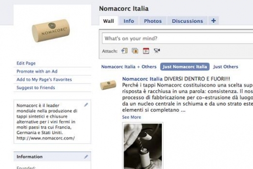 Nomacorc Italia sbarca sui Social Media